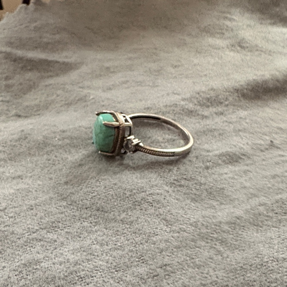 Silver Turquoise Ring - image 3